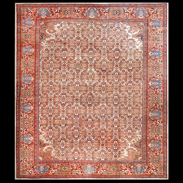 19th Century Persian Sultanabad Carpet